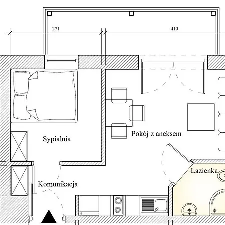 Dobry Wiatr Villa Baltic Chalupy Apartman *